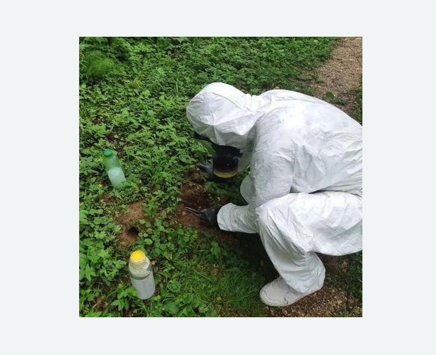 уничтожение кротов на участке в Гжели